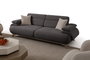 Atelier Del Sofa Bonjo Silver - Anthracite Sofá de 3 Plazas